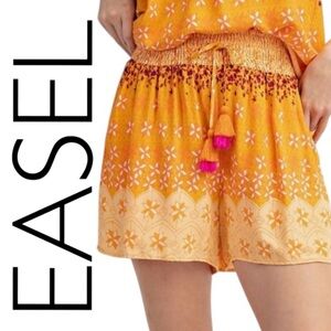 105:  EASEL NWT SHORTS TANGERINE (R2A)